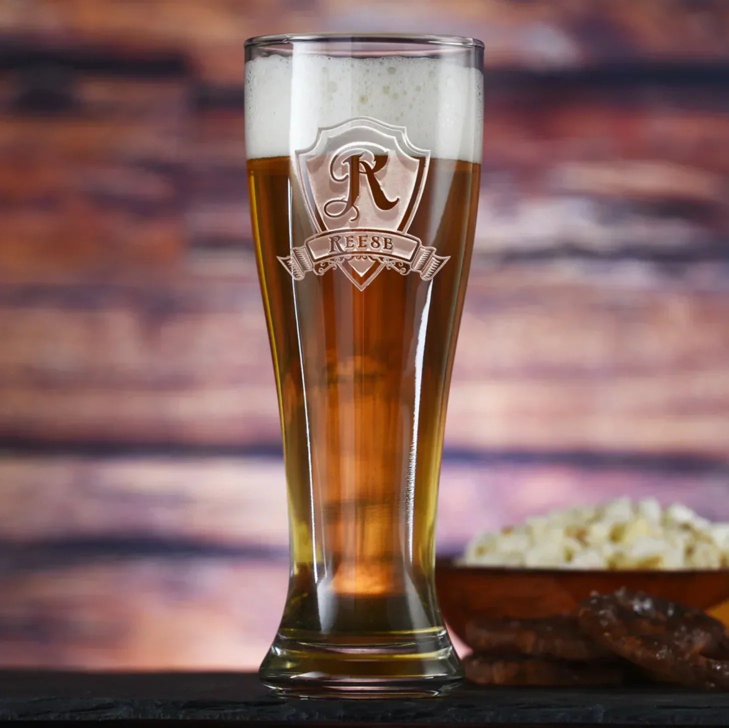 Personalized Pilsner Glasses | Willow & Hive