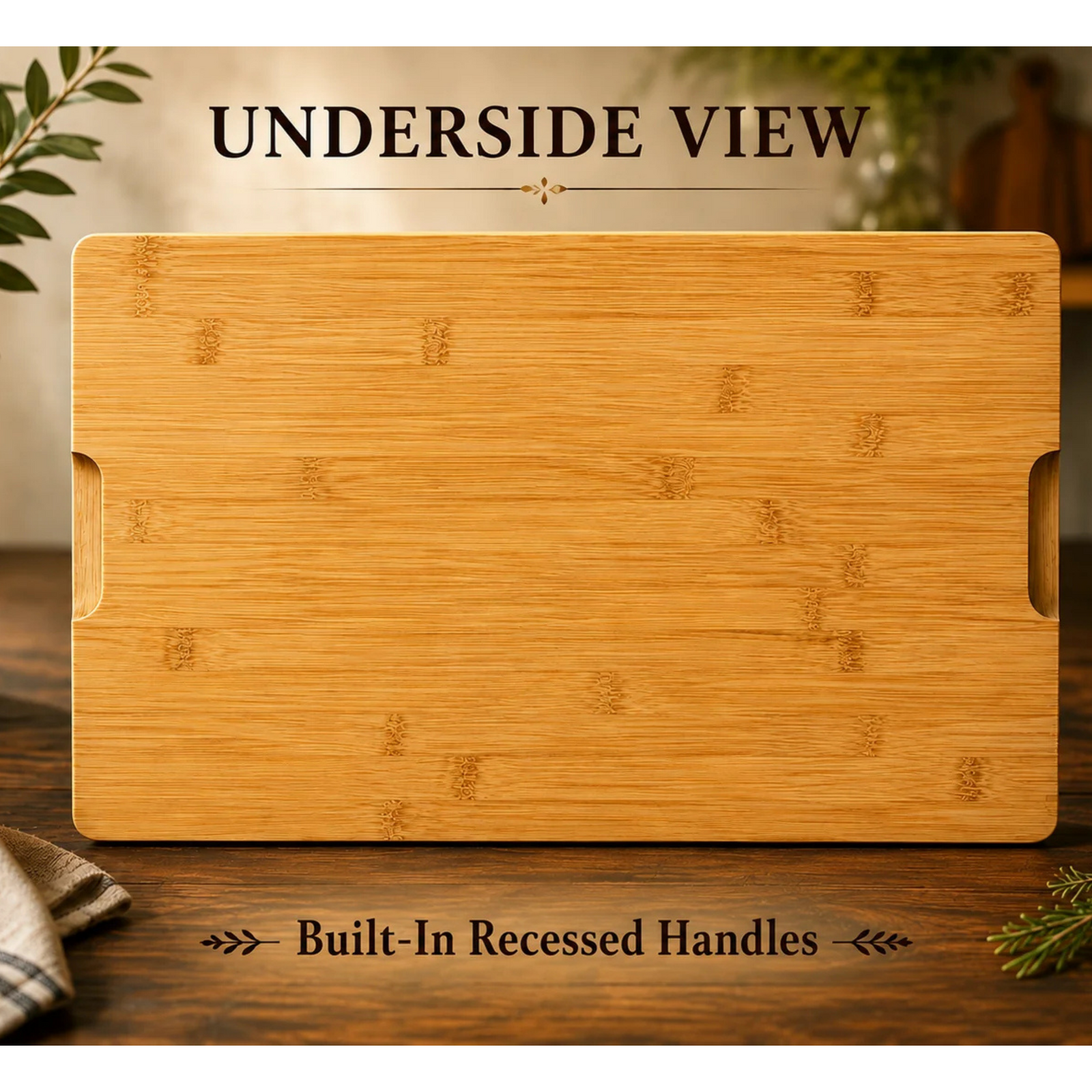 Personalized Bamboo Serving Board