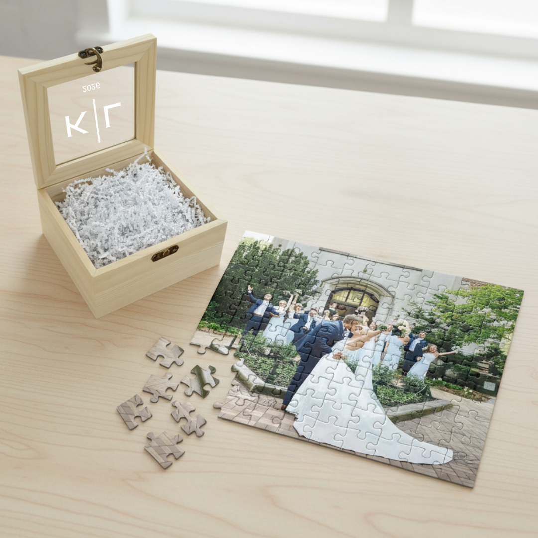 Timeless Photo Puzzle Keepsake