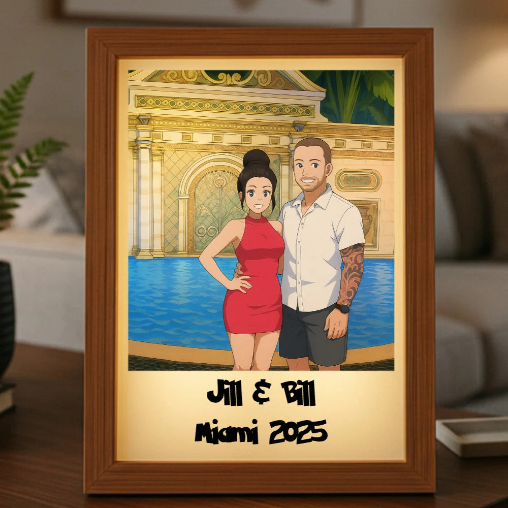 Personalized Anime Portrait Light Box