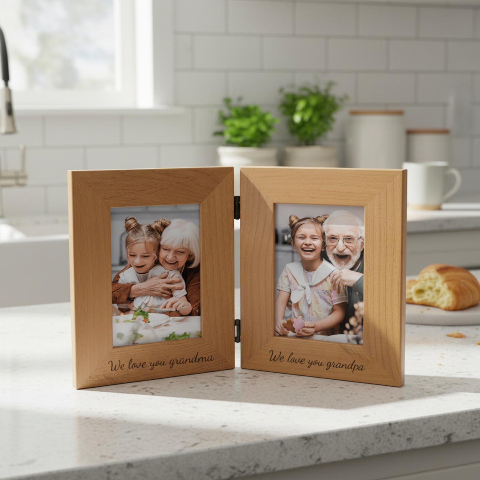 Double Memory Personalized Frame Set