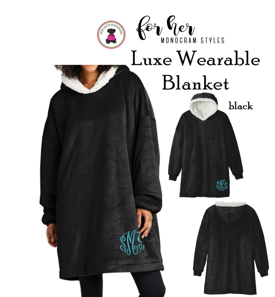 Blanket Custom Cozy Hooded Blanket