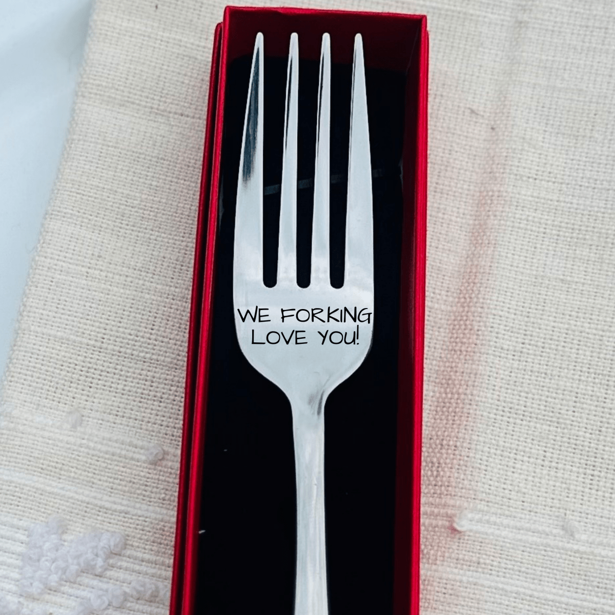 Personalized Custom Engraved Fork for her, Customized Gifts for Women by Groovy Girl Gifts