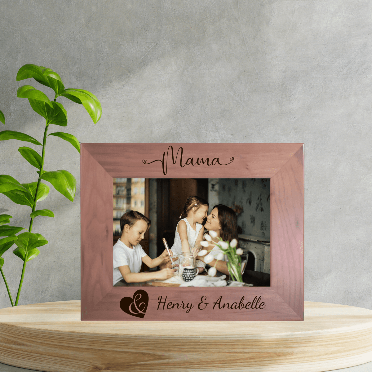 Personalized Custom Mama's Love Frame for her, Customized Gifts for Women by Groovy Girl Gifts
