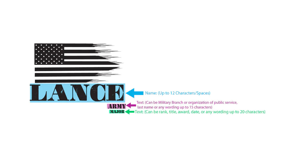 American Heroes Engraved Flask Gift for Men