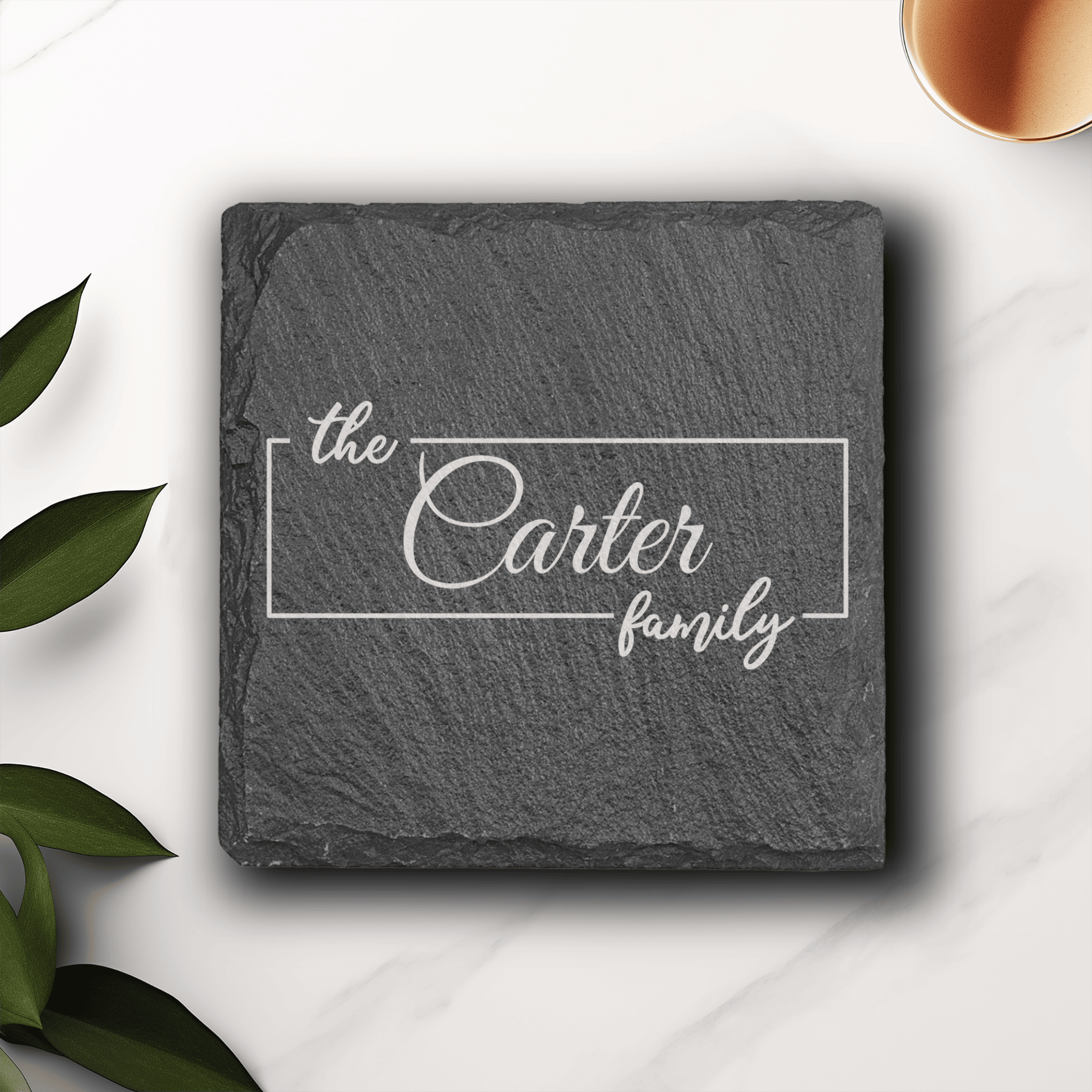 Classic Family Legacy Slate Coaster