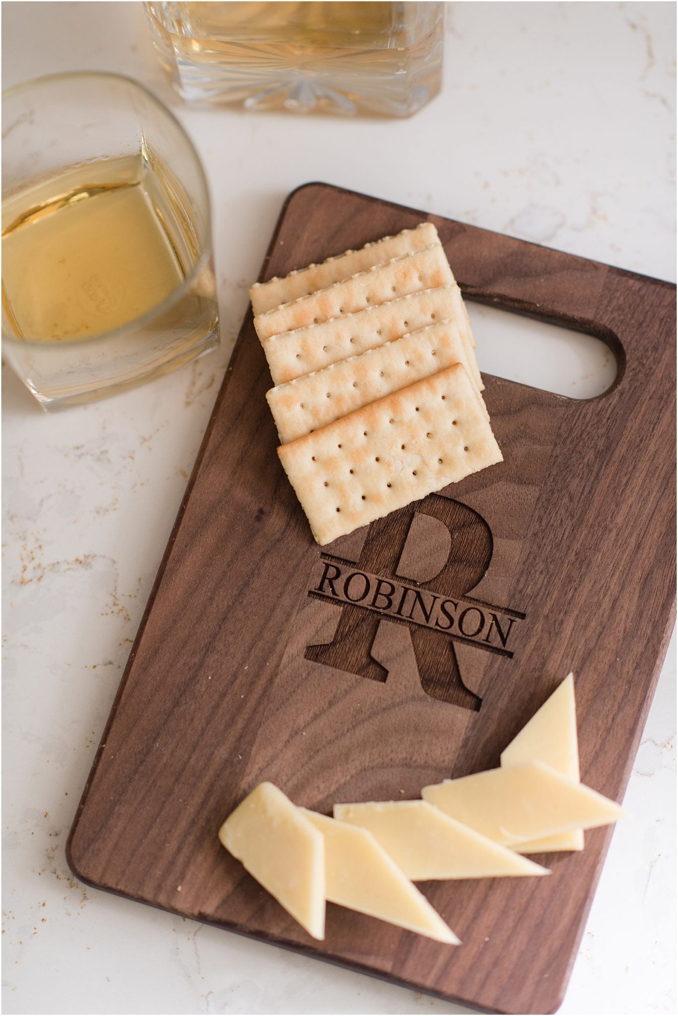 Monogrammed Cutting Board