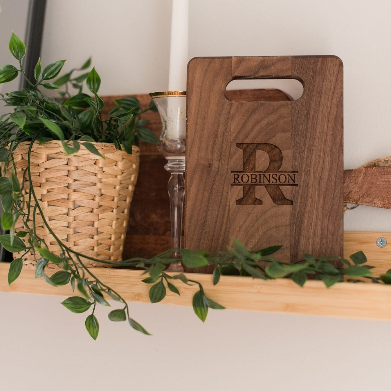 Monogrammed Cutting Board