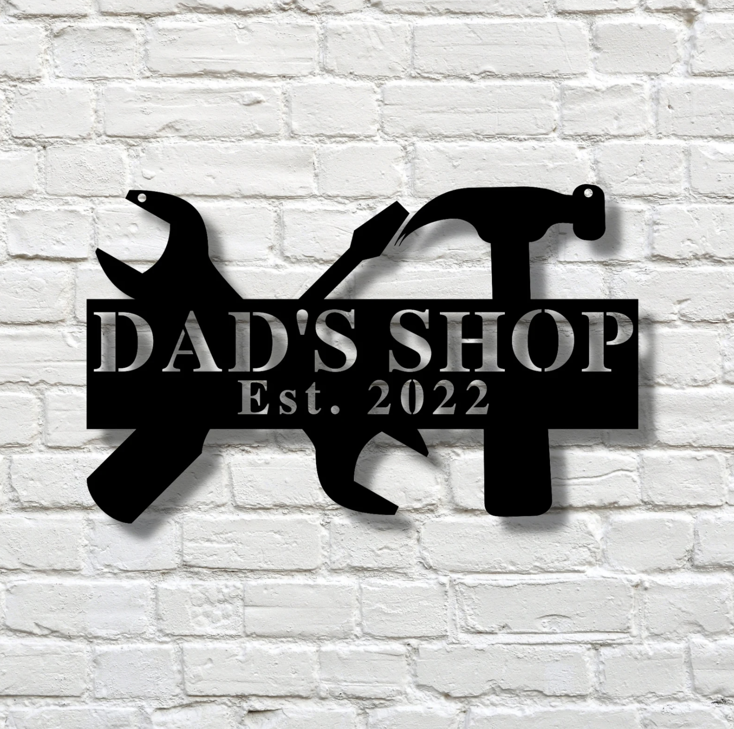 Work Shop Metal Sign