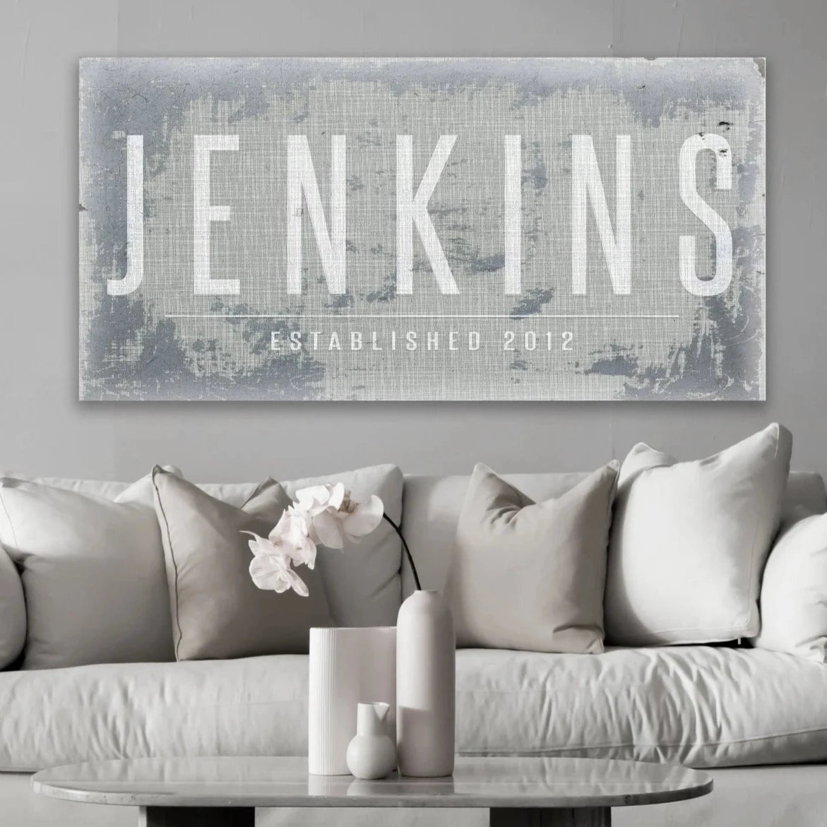 Personalized Family Name Sign
