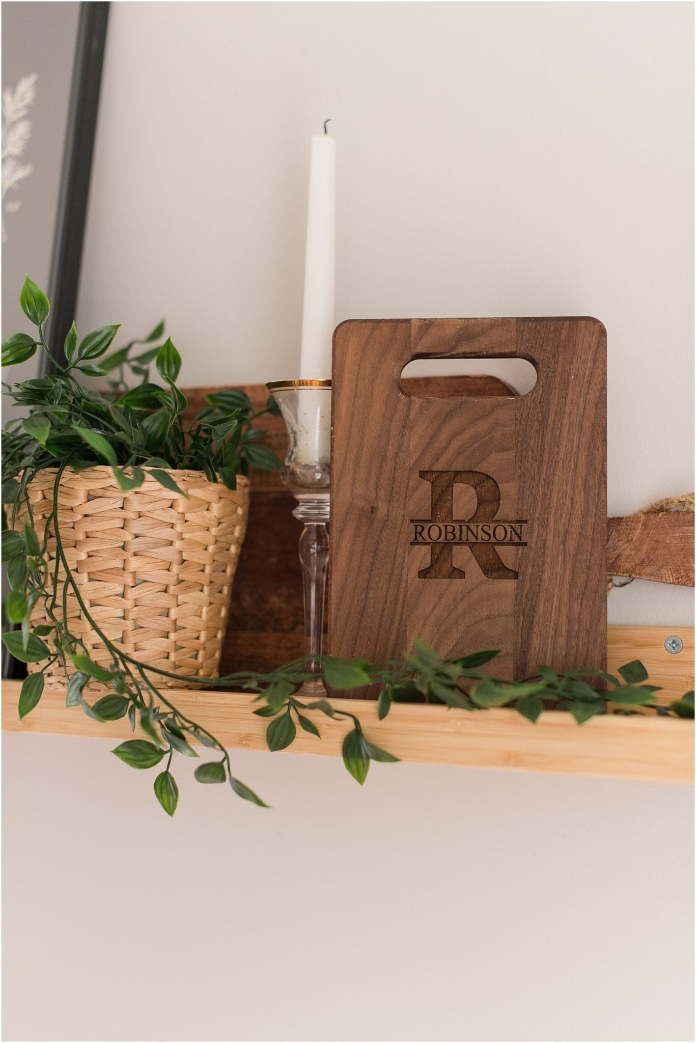 Monogrammed Cutting Board
