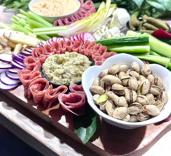 How to Fold Salami for Charcuterie Board 