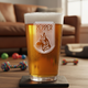 Dog Dad Personalized Pint Glass