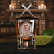Crusader Personalized Medieval Shot Glass