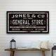 Heritage Store Personalized Canvas Sign
