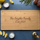 Personalized Bamboo Serving Board