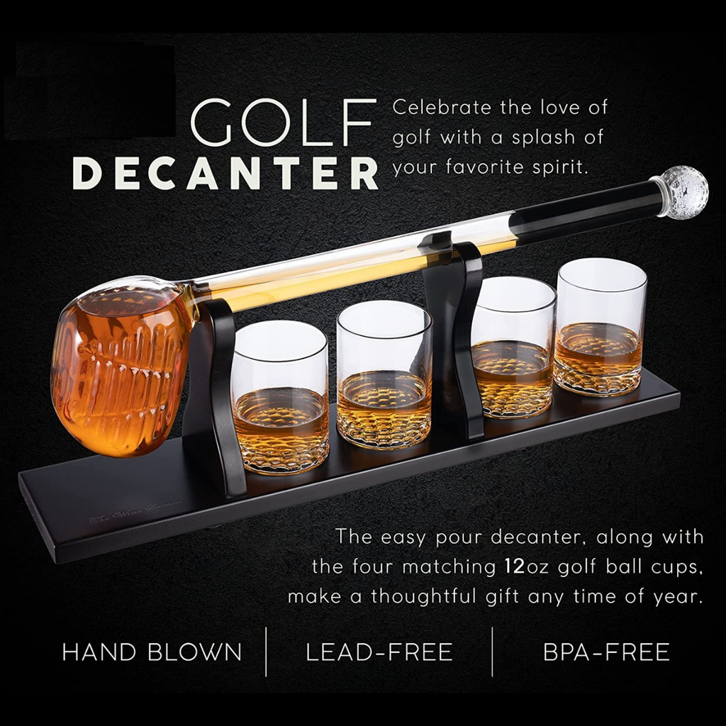Clubhouse Executive Golf Decanter Set