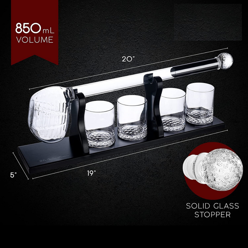 Clubhouse Executive Golf Decanter Set