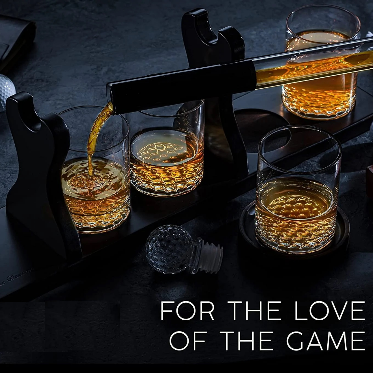 Clubhouse Executive Golf Decanter Set