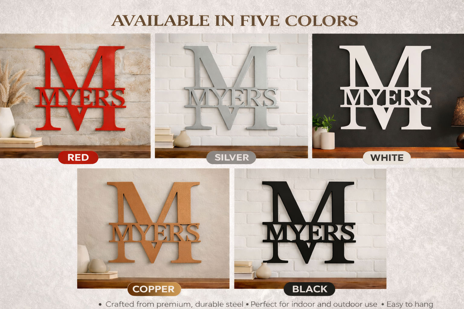 Rooted Family Initial Sign