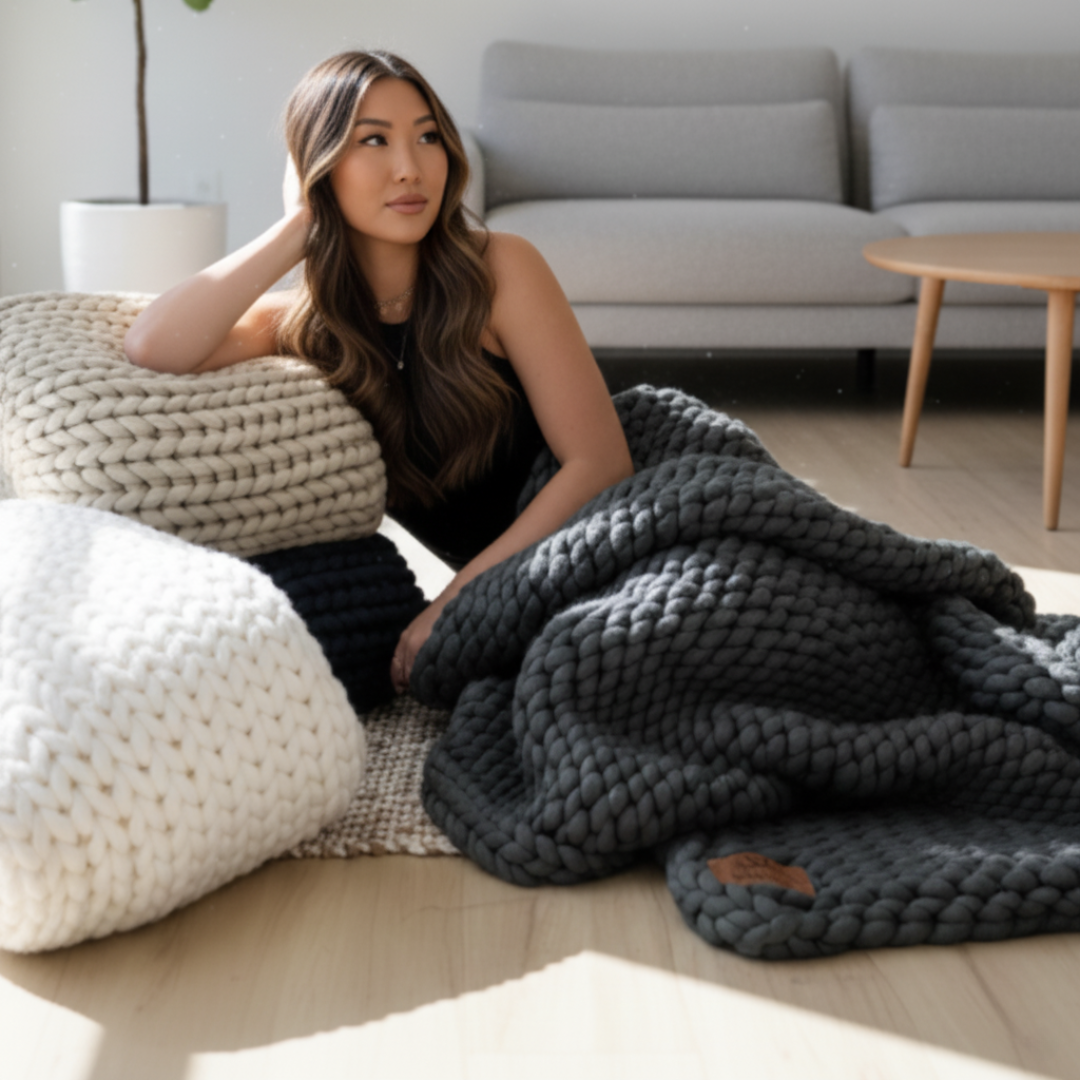 The Snuggle Knit Personalized Blanket