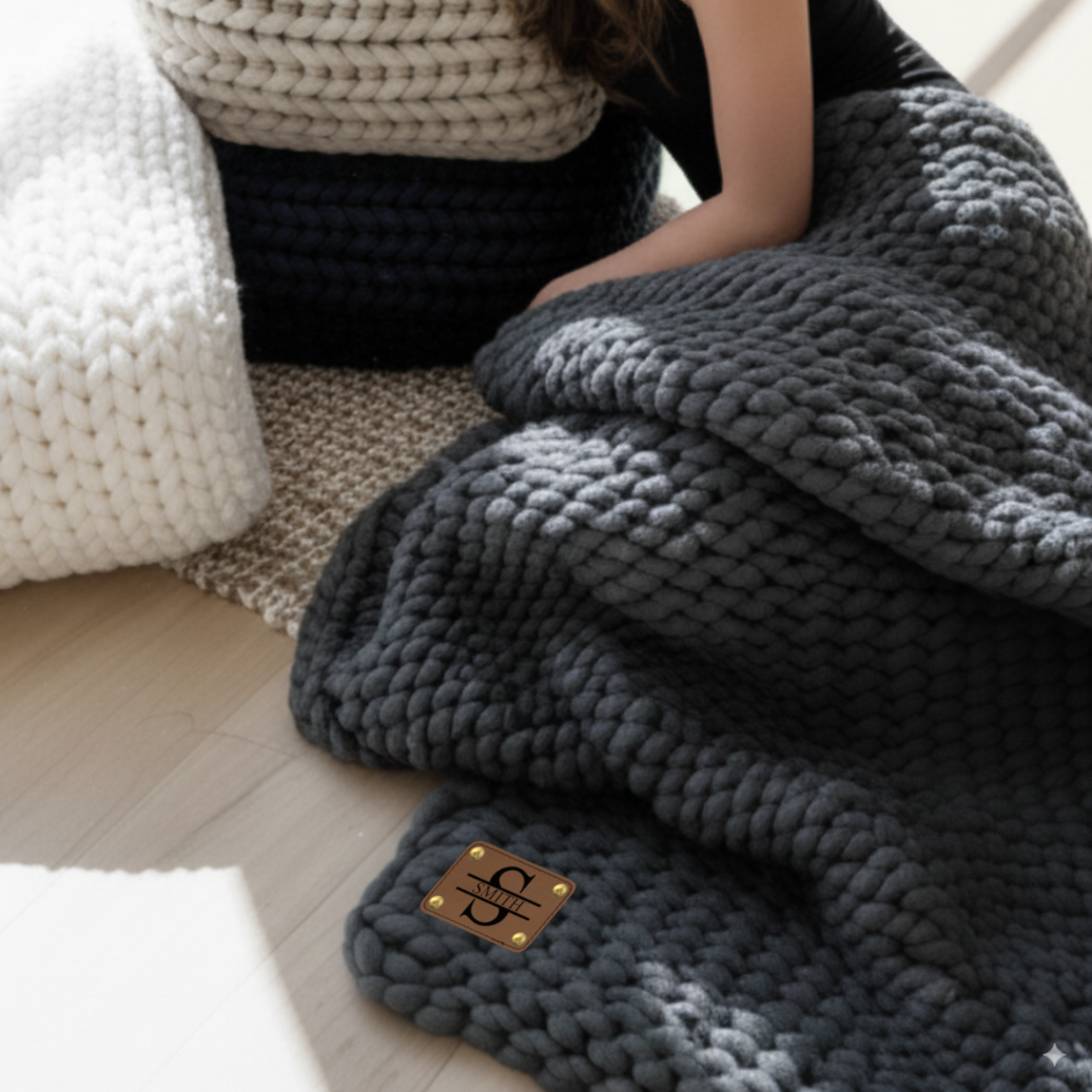 Jumbo Blanket Personalized with Patch