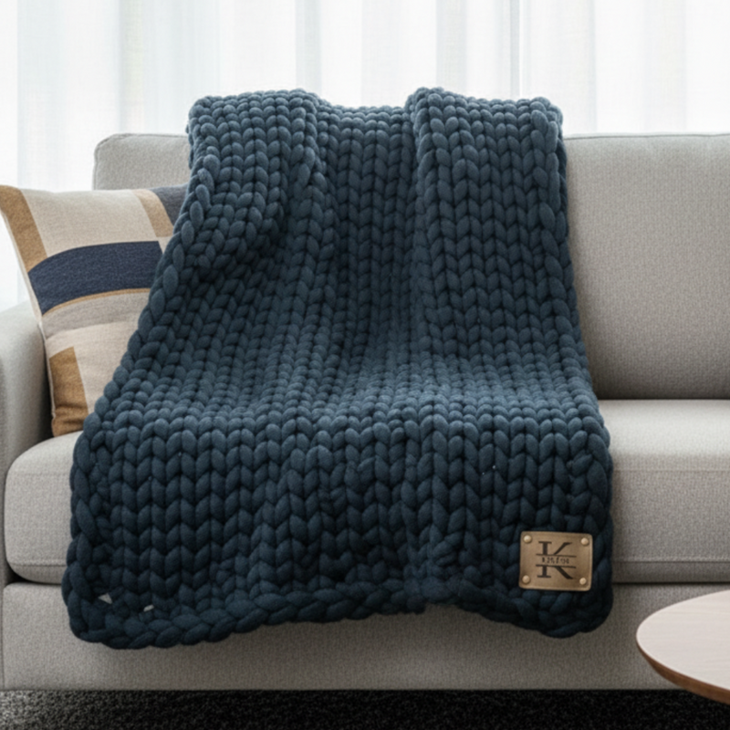The Snuggle Knit Personalized Blanket
