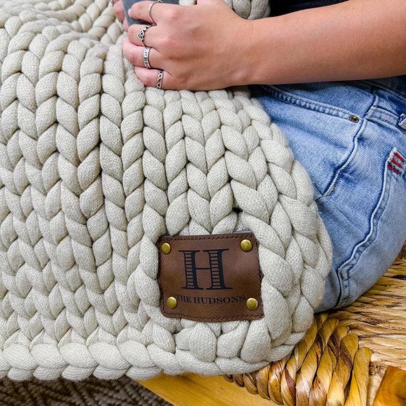 The Snuggle Knit Personalized Blanket