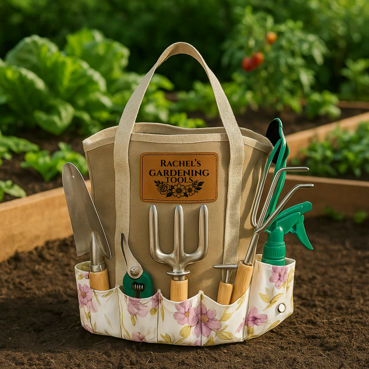Bloom &amp; Grow Gardening Tote Set