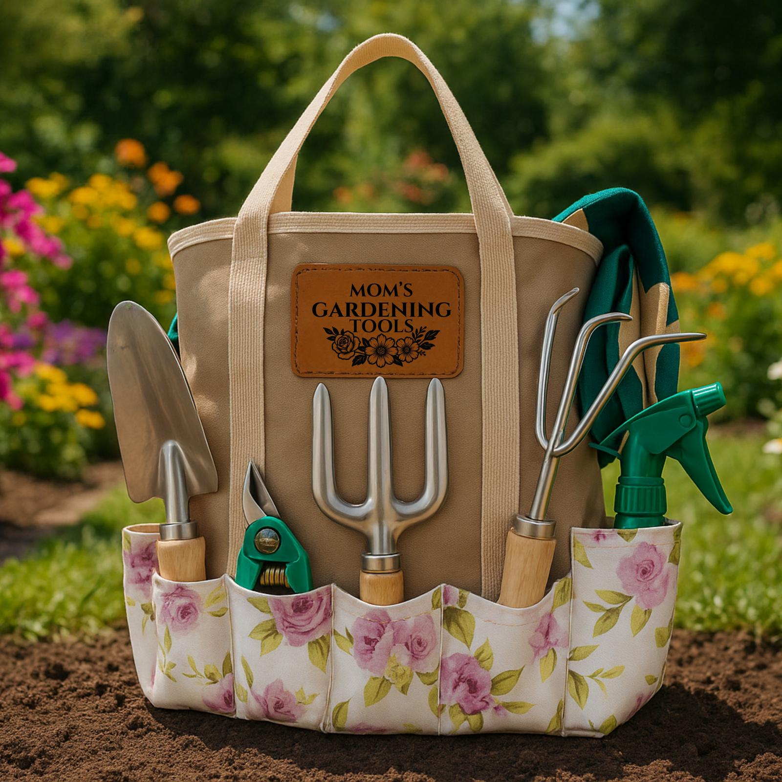 Bloom & Grow Gardening Tote Set