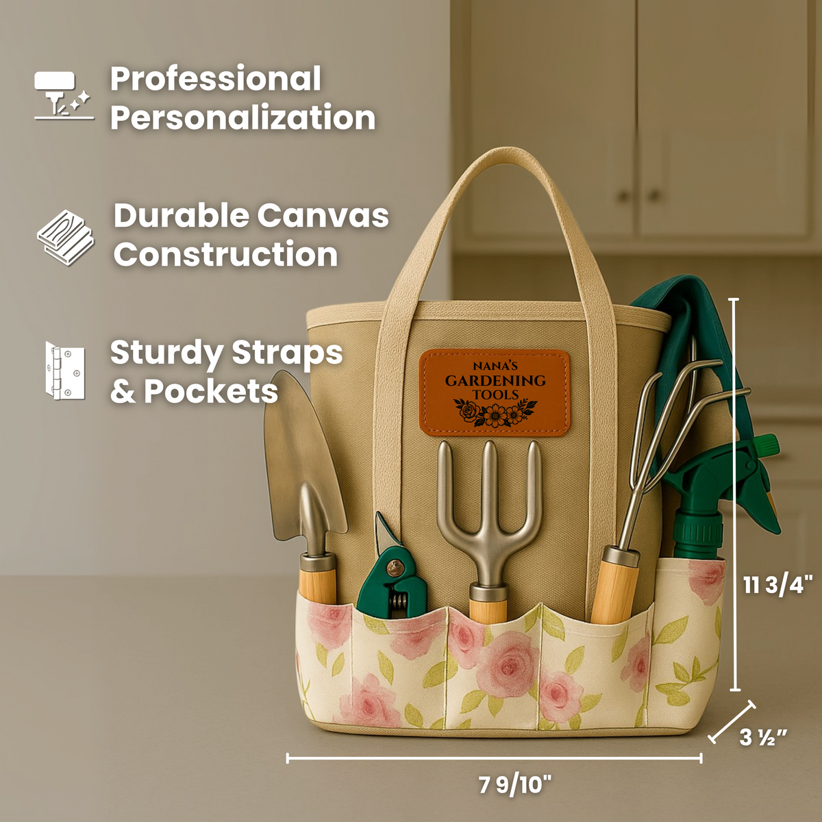 Bloom &amp; Grow Gardening Tote Set