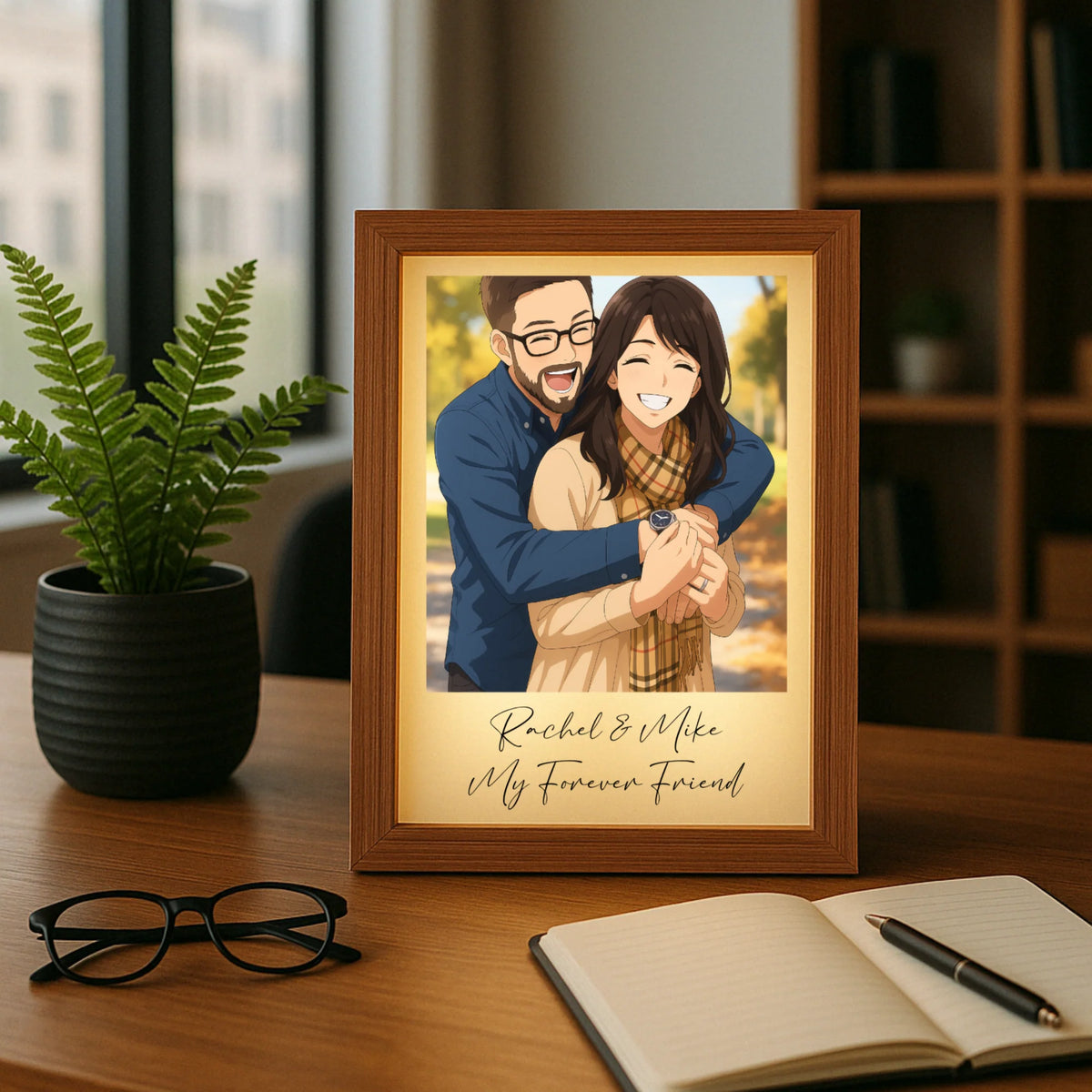 Personalized Anime Portrait Light Box