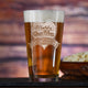 World's Best Mom Personalized Pint Glass