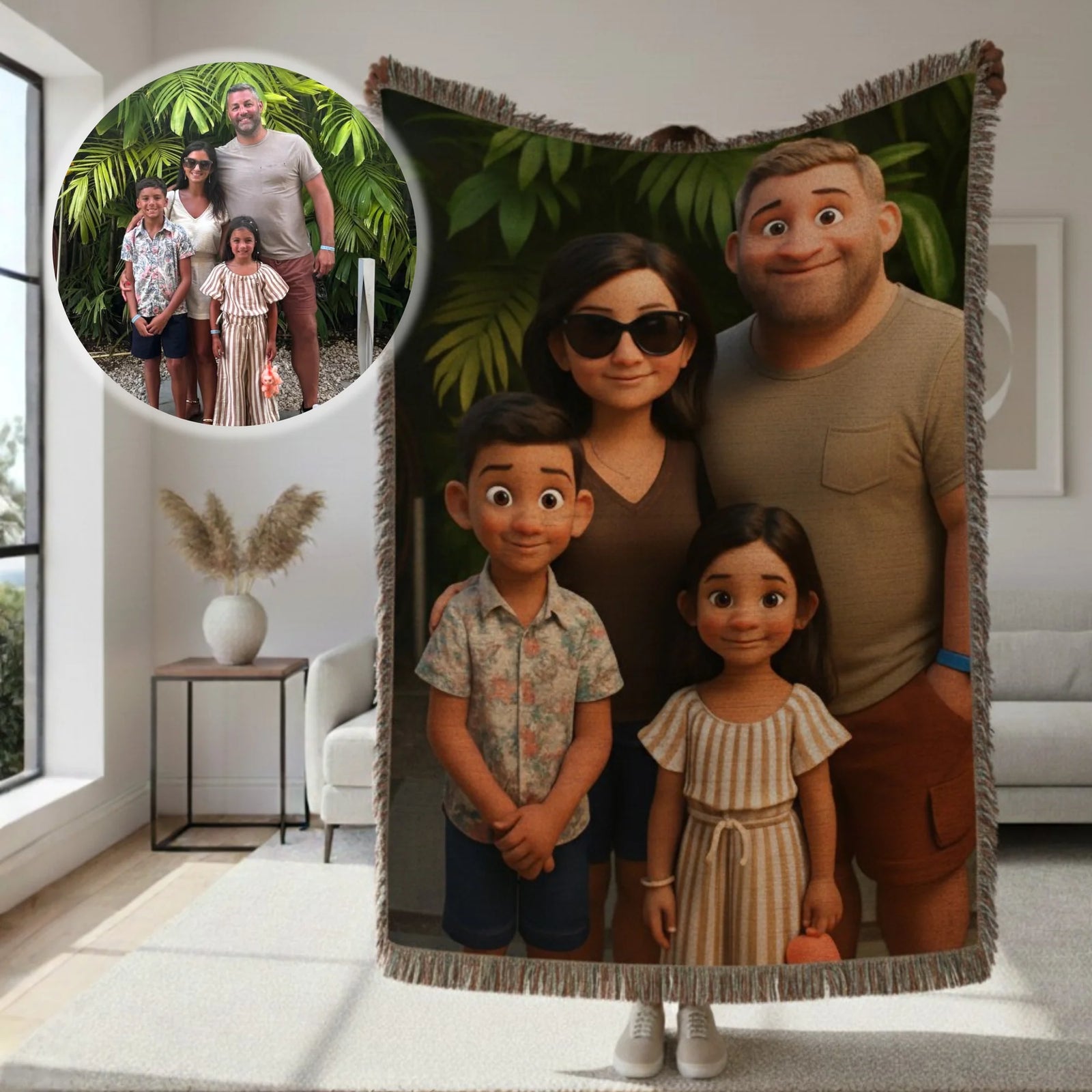 Ai Animated Woven Blanket - Willow and Hive