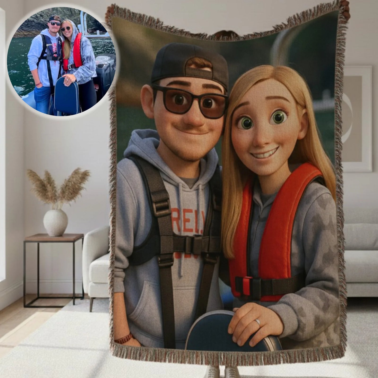 Ai Animated Woven Blanket - Willow and Hive