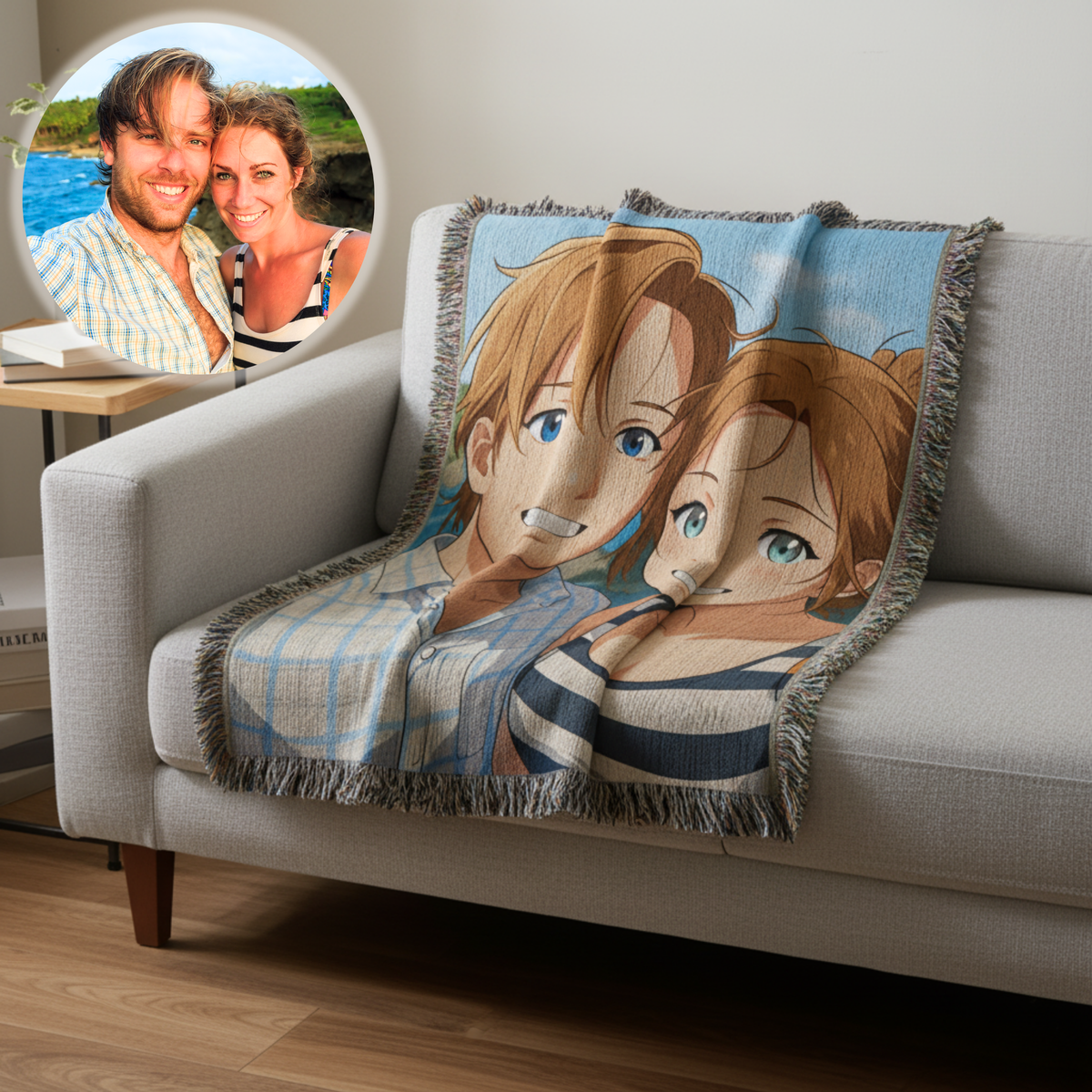 Custom Anime Blanket