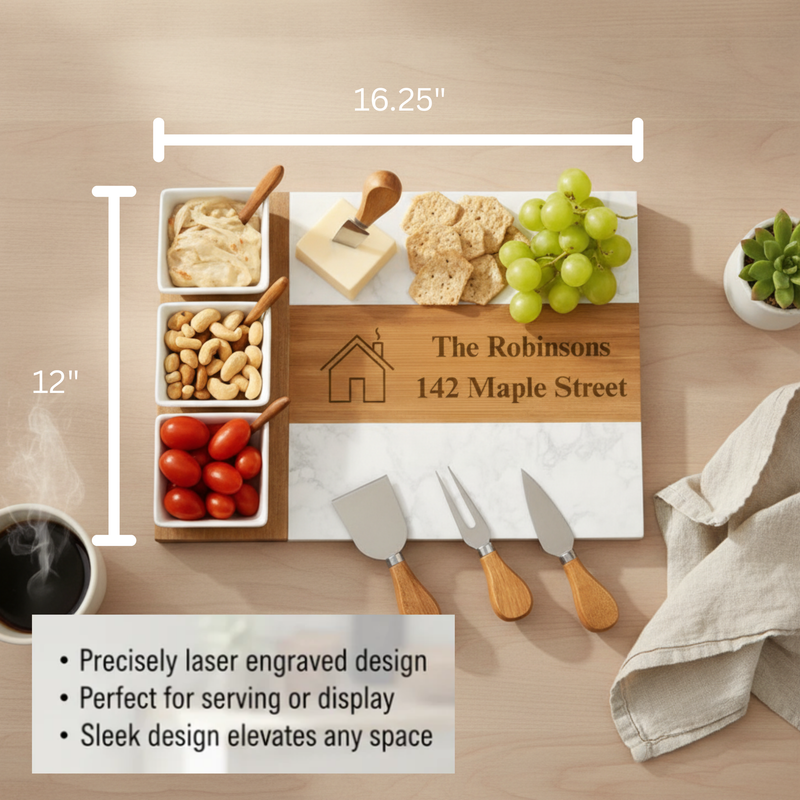 Homestead Personalized Charcuterie Board