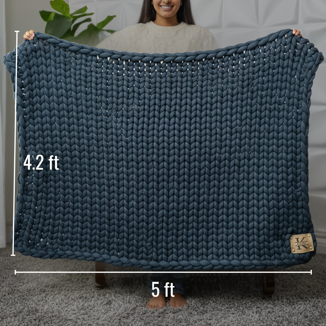 The Snuggle Knit Personalized Blanket