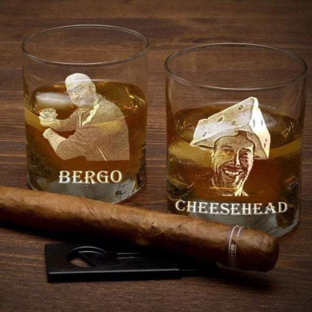 Legacy Portrait Custom Whiskey Glass
