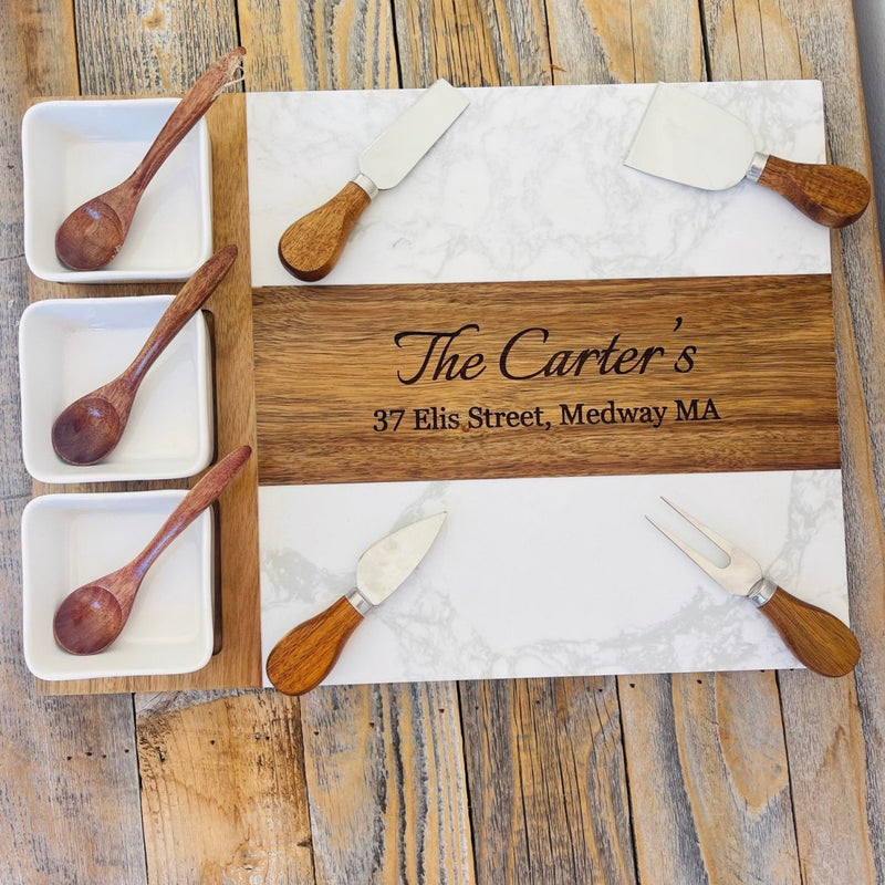 Personalized Loves Journey Charcuterie Board for her, Customized Gifts for Women by Groovy Girl Gifts
