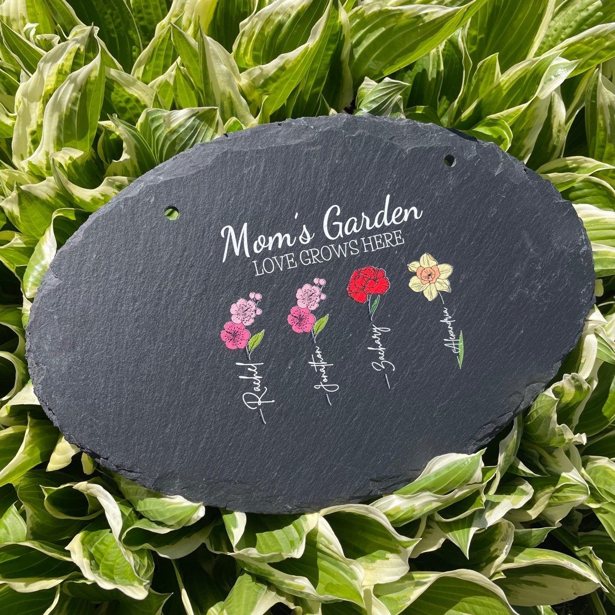 Personalized Custom Mother's Garden Sign for her, Customized Gifts for Women by Groovy Girl Gifts