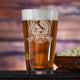 Tuscan Personalized Italian Pint Glass