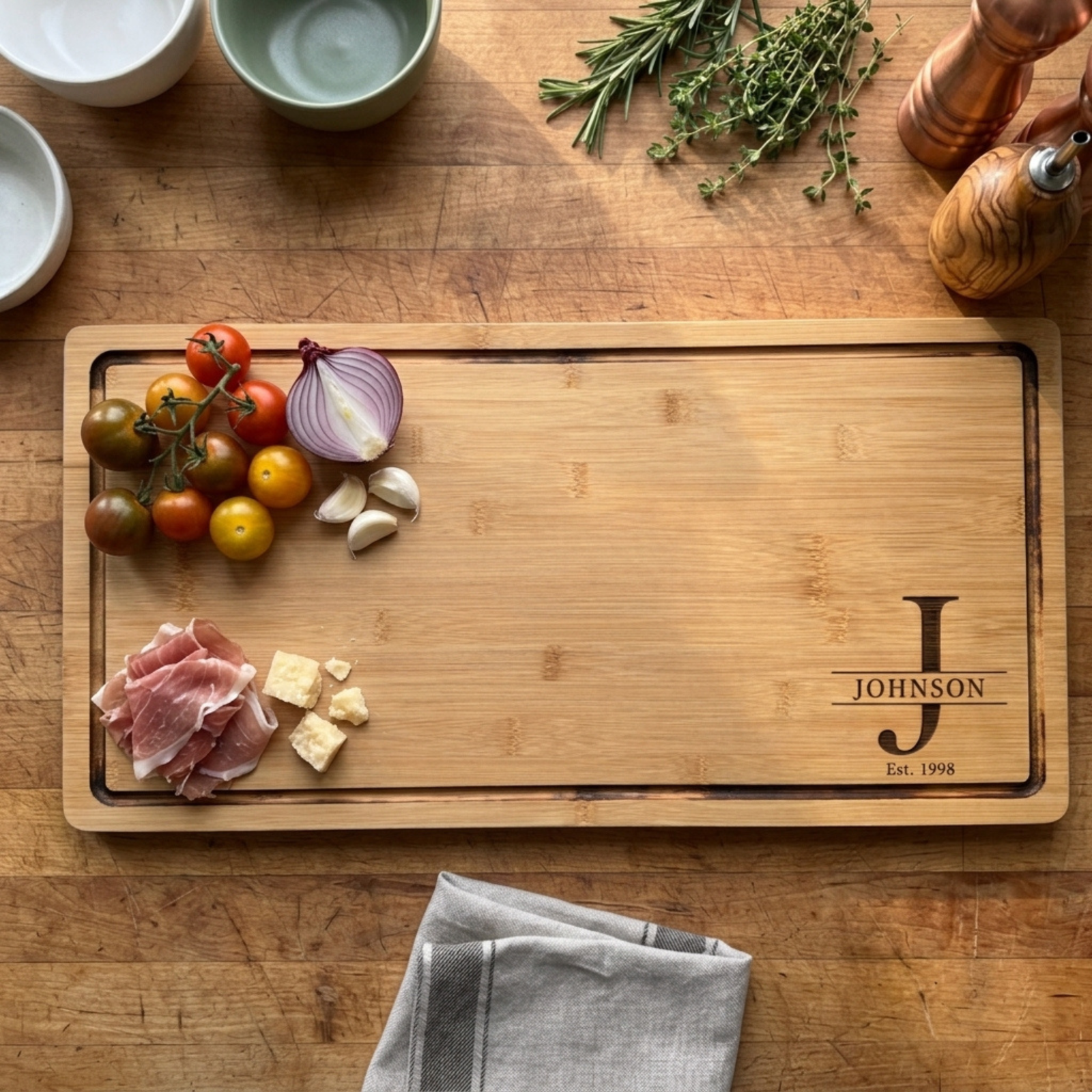 Personalized Housewarming Cutting Board