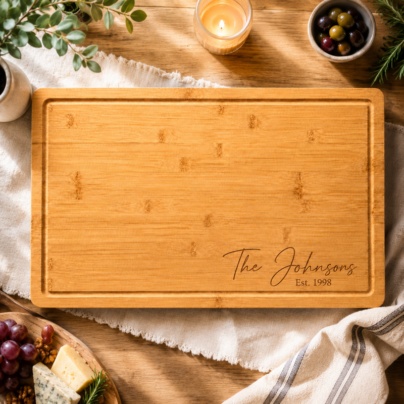 Personalized Housewarming Cutting Board