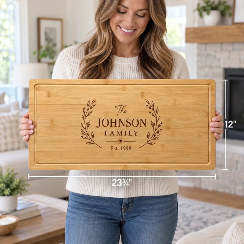 Personalized Housewarming Cutting Board