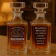 The Bourbon Baron Personalized Decanter