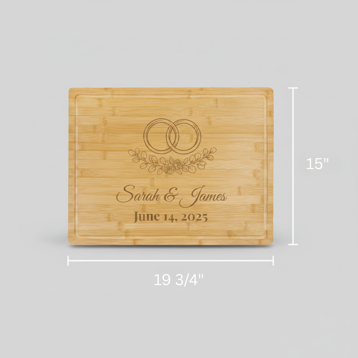 Personalized Wedding Cutting Board