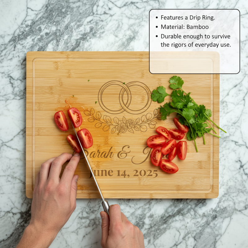 Personalized Wedding Cutting Board