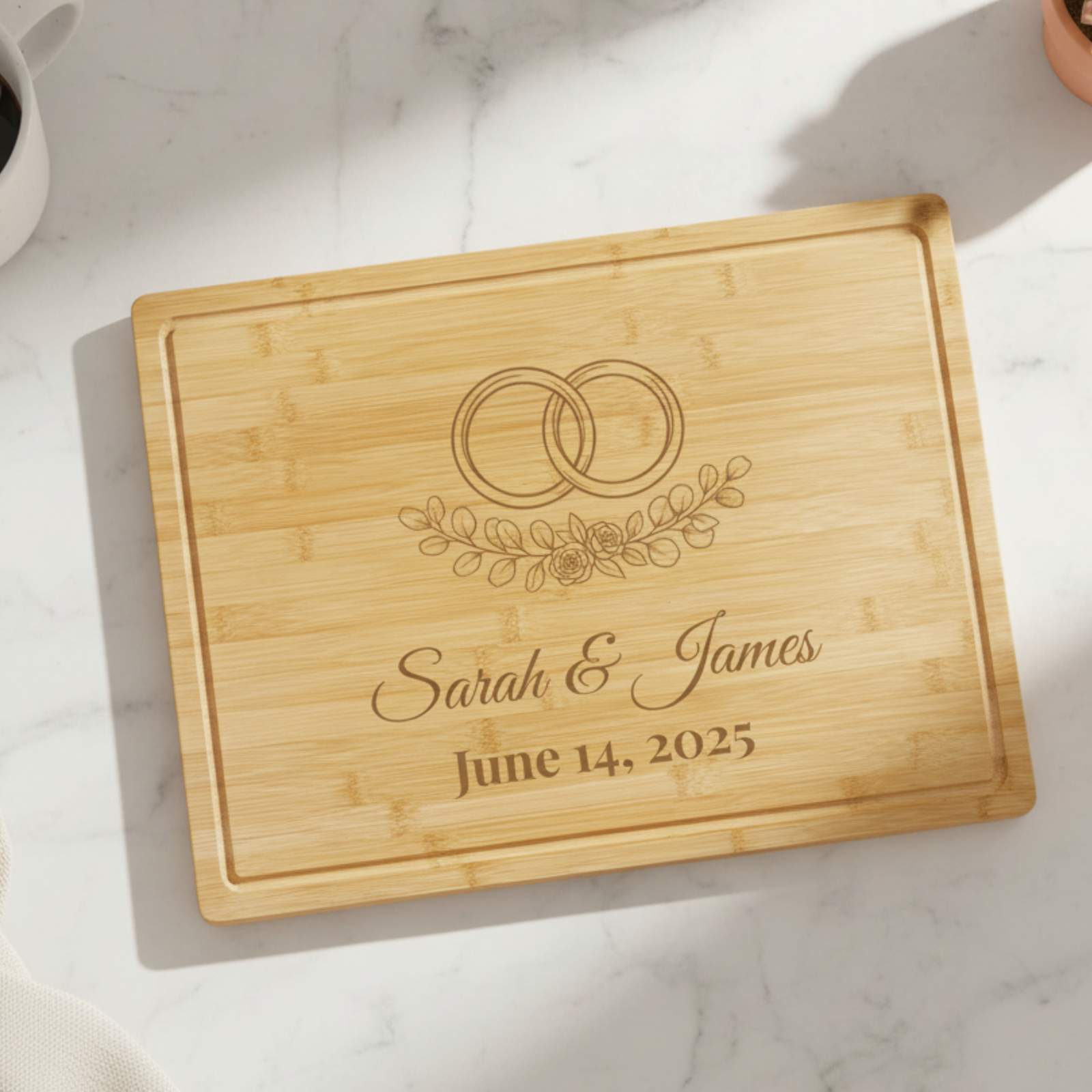 Personalized Wedding Cutting Board