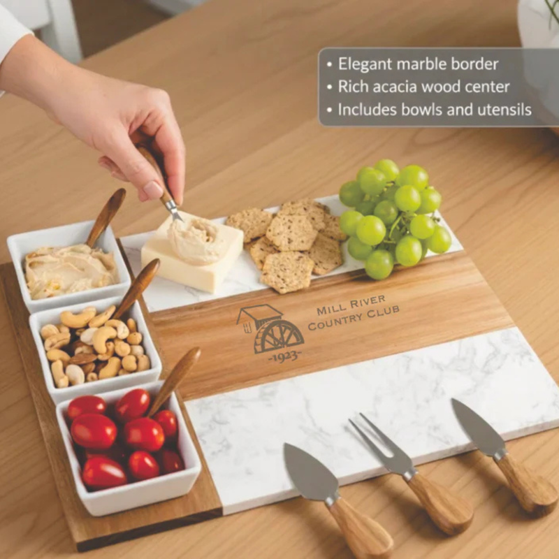 Custom Logo Premium Charcuterie Board